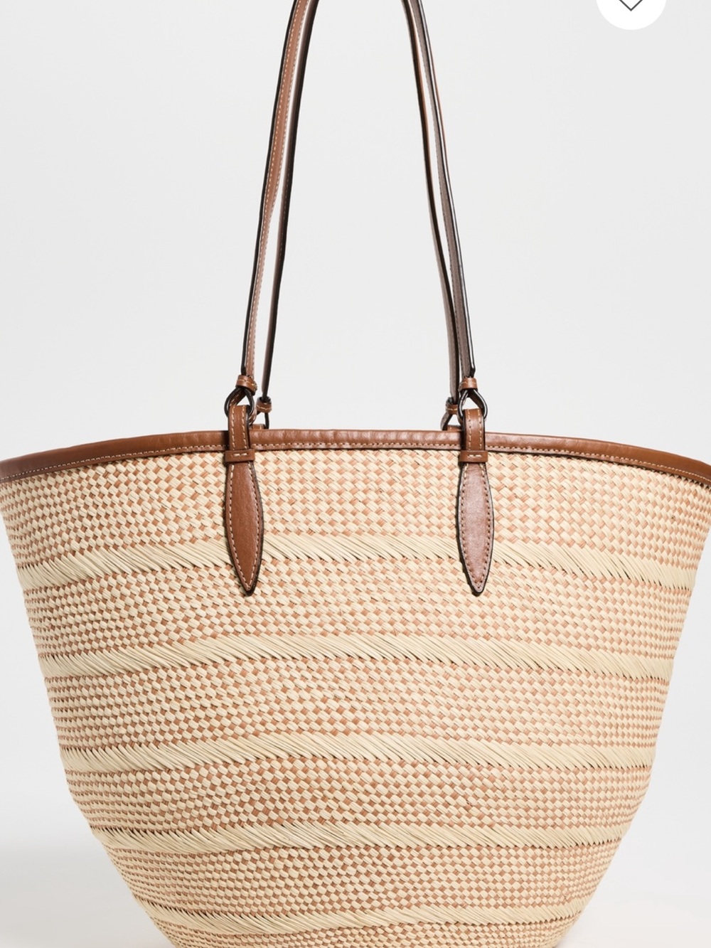 Hunting Season Iraca Basket Medium Tote